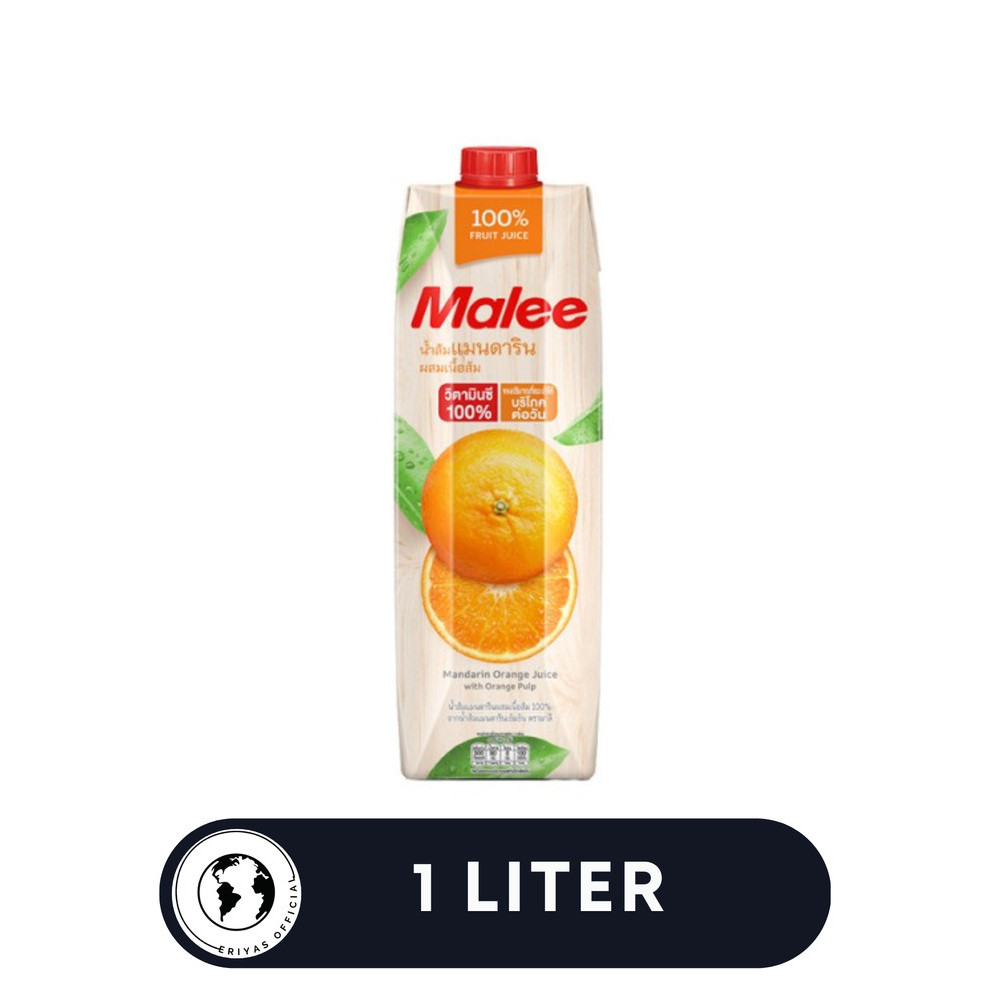 

Jus Malee Juice Mandarin Orange 1 Dus - 1 Liter