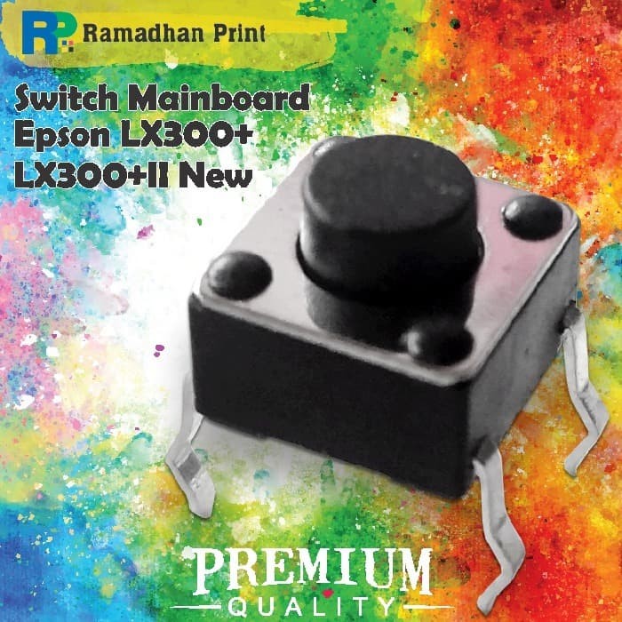 Tombol Switch Mainboard Epson LX300+ LX-300+II LQ300+ LQ-300+II - NEW