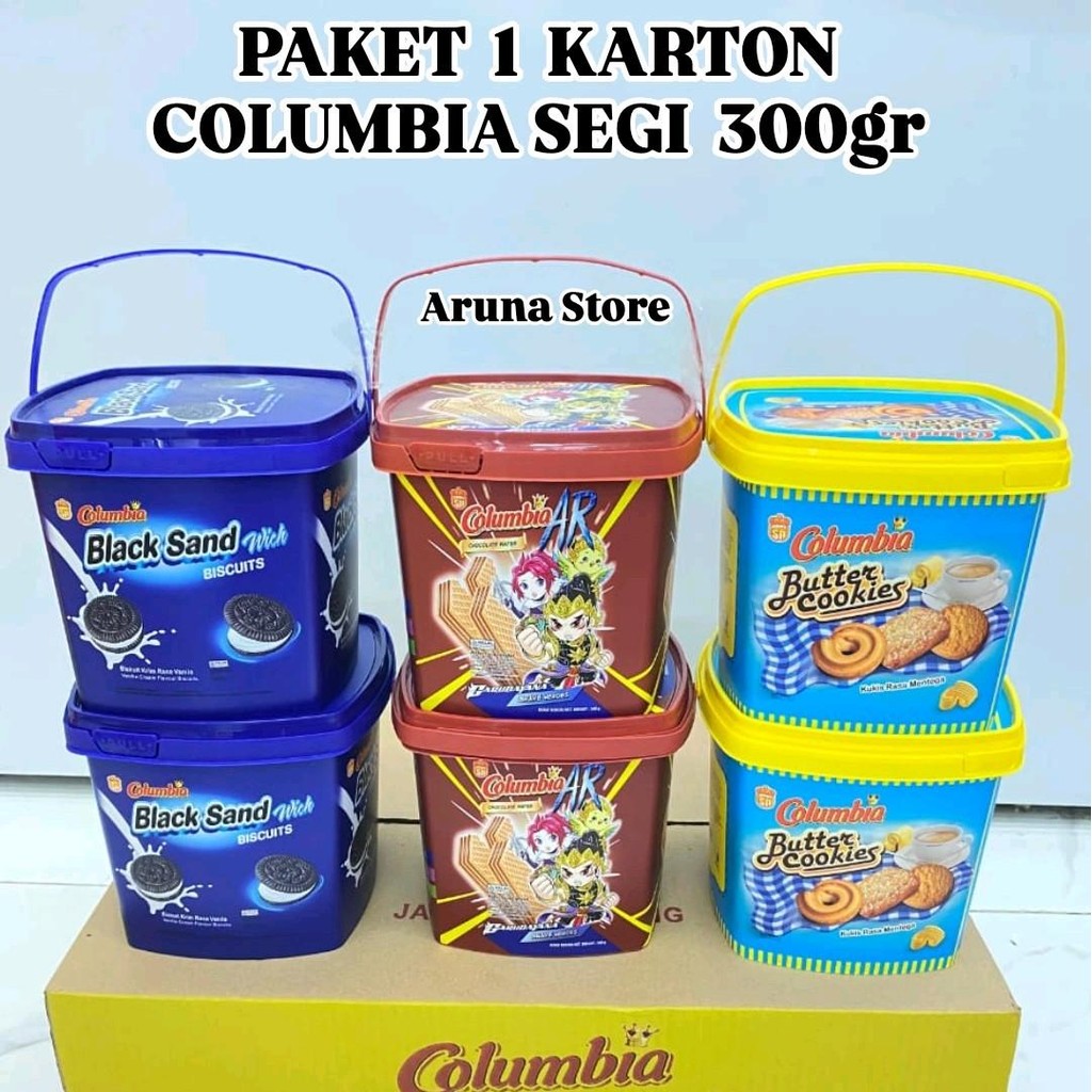 

PAKET 1 KARTON COLUMBIA SEGI 300GR ISI 6 TIMBA