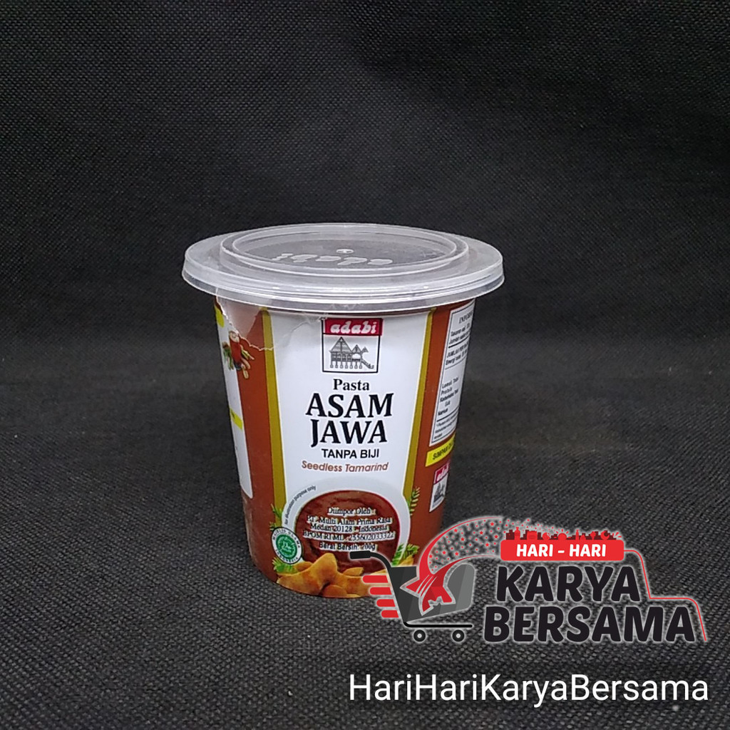 

BUMBU MASAK INSTAN ADABI PASTA ASAM JAWA 200GR