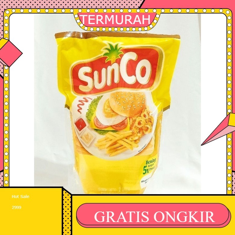 

SUNCO 2 Liter Minyak Goreng Kemasan Refill