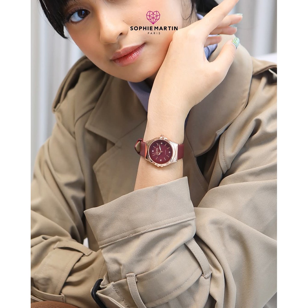 Jam Tangan Wanita Cloe Watch Sophie Martin Original Berkualitas