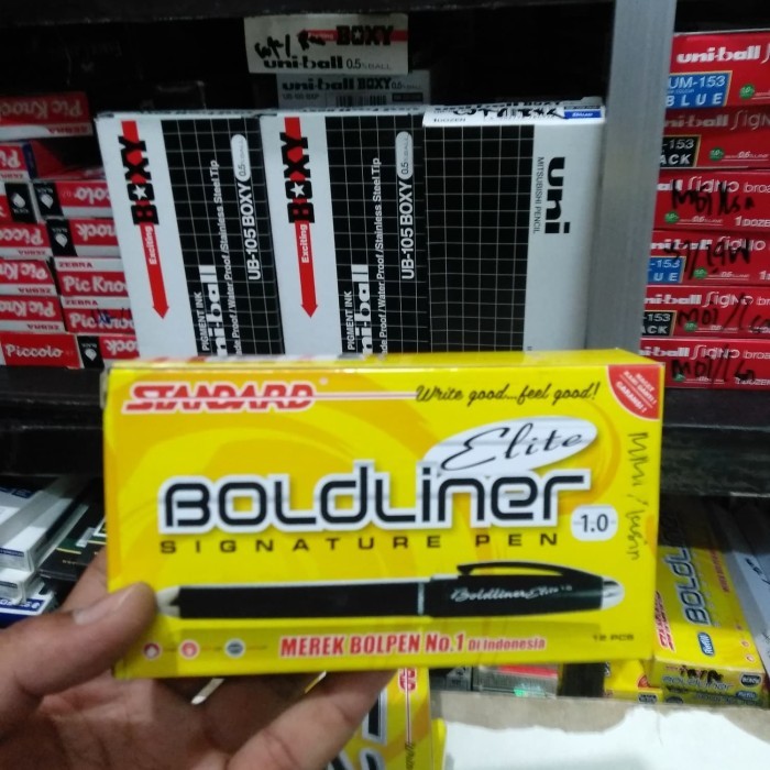 

Bolpoint boldliner elite 1,0 hitam