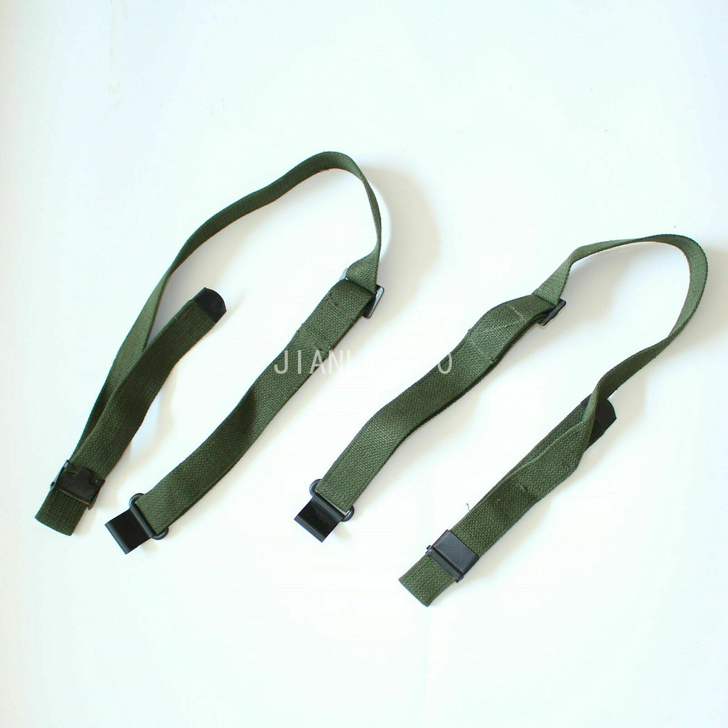 2pcs Us Army M1 Garand Rifle Canvas Rifle Carry Military Sling Od Old armyshop2008