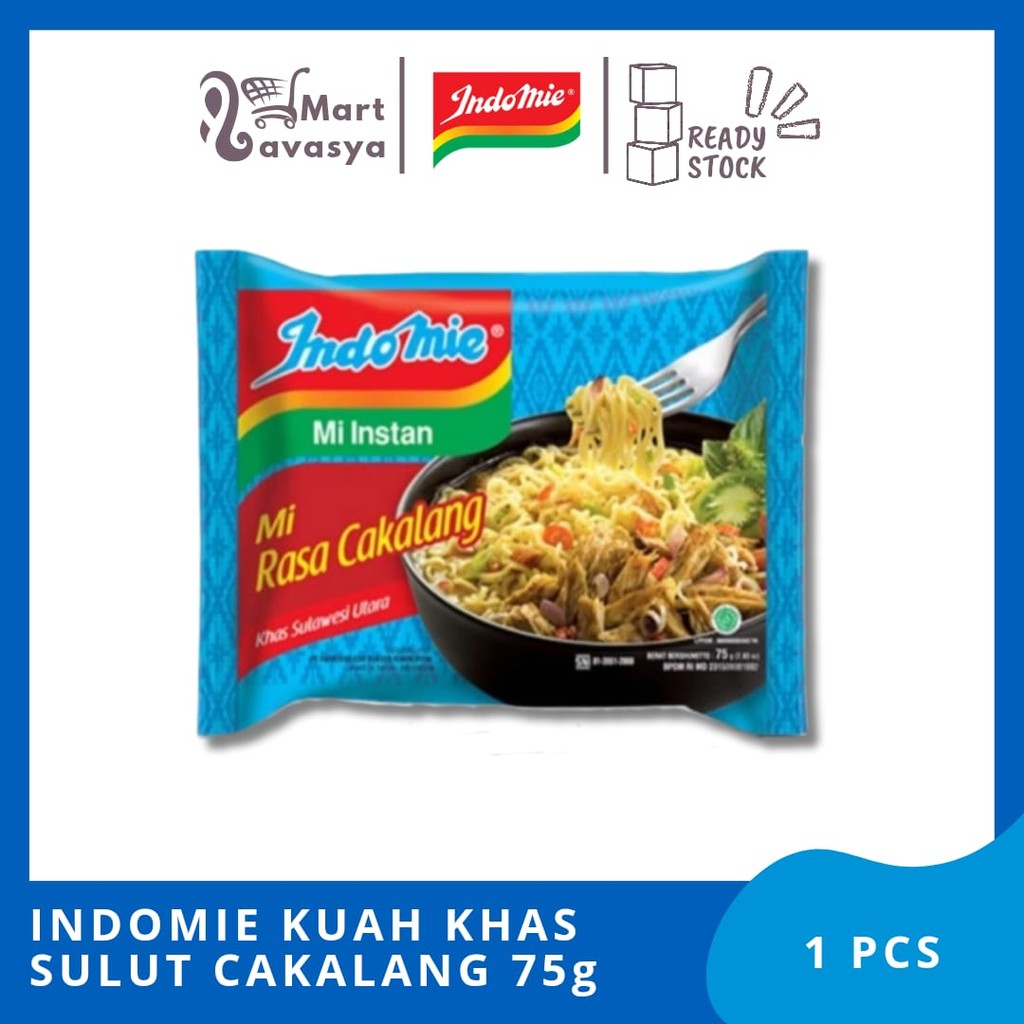 

INDOMIE MIE INSTANT KHAS SULUT CAKALANG PCK 75g - 1 PCS - KOTA BANDUNG - LAVASYA MART