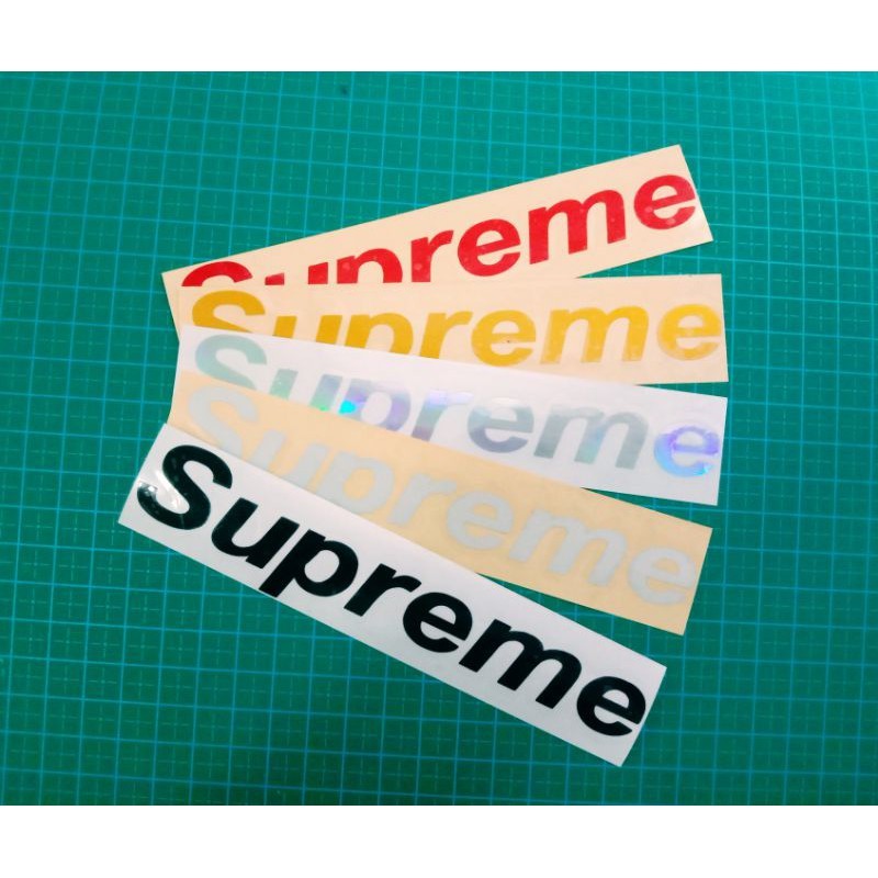 

sticker cutting suprm