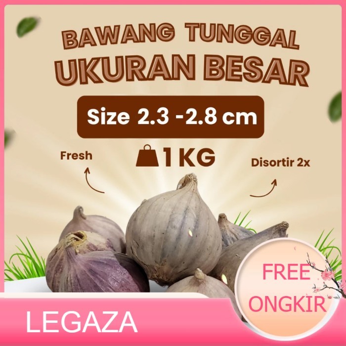 

Bang Putih Tunggal Lanang Besar 1KG - Legaza