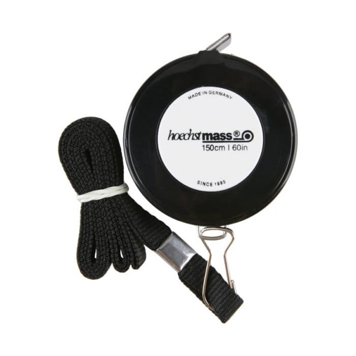 Hoechst Mass Rondo - Meteran Jerman Kain Bahan Roll Measuring Tape - Merah