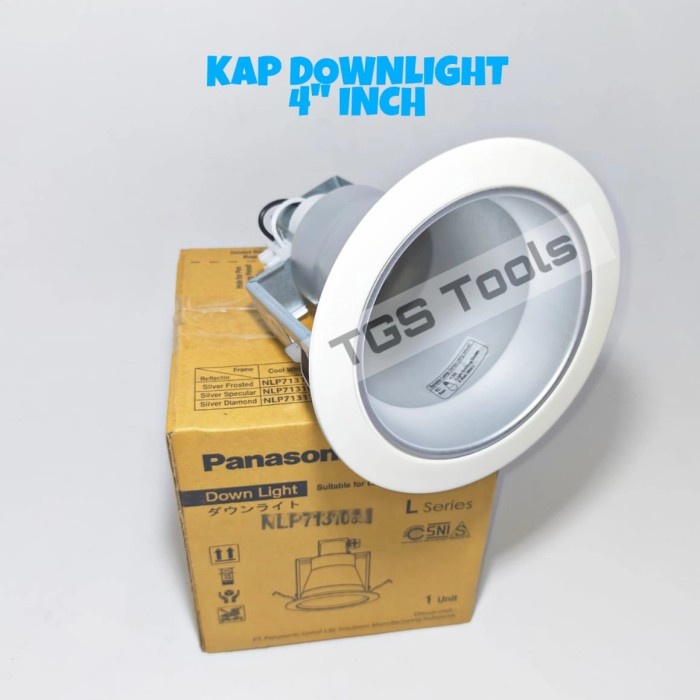DOWNLIGHT PANASONIC - KAP DOWNLIGHT 4” 4 INCH NLP71312