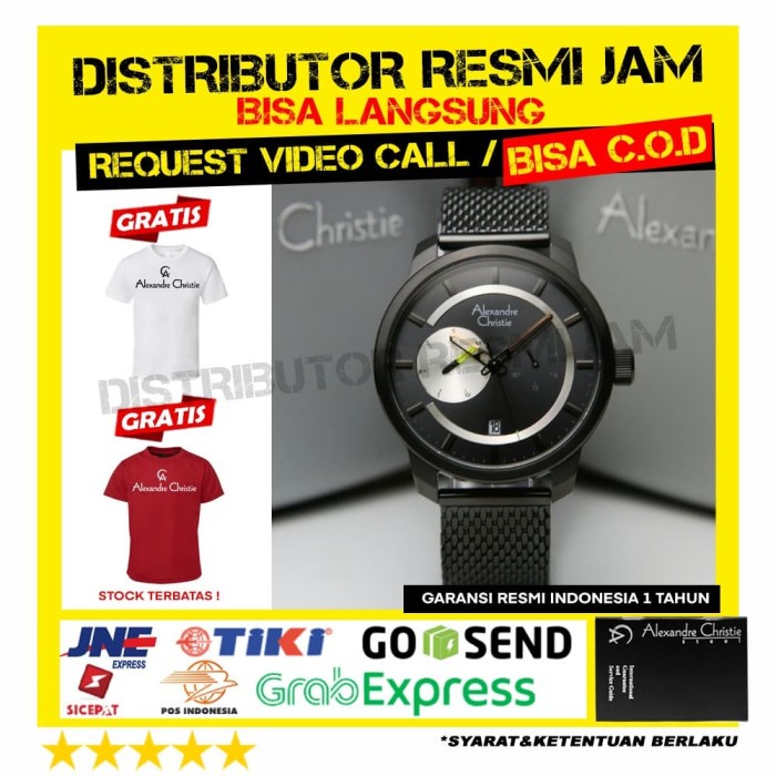ALEXANDRE CHRISTIE AC6548MF AC6548 AC 6548 GARANSI RESMI 12 BULAN