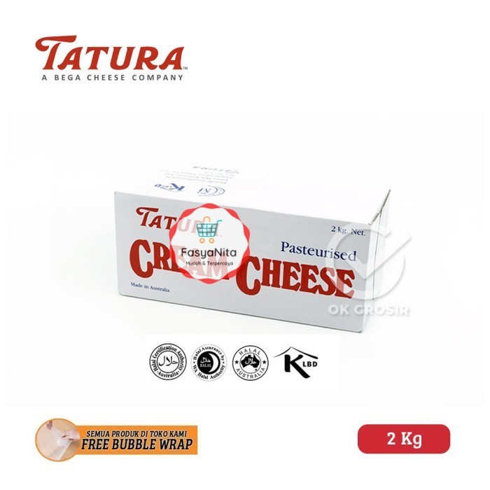 

Tatura Neufchatel Cream Cheese Pasteurisasi [2 Kg] KHUSUS GOSEND - FasyAnita Mart Denpasar