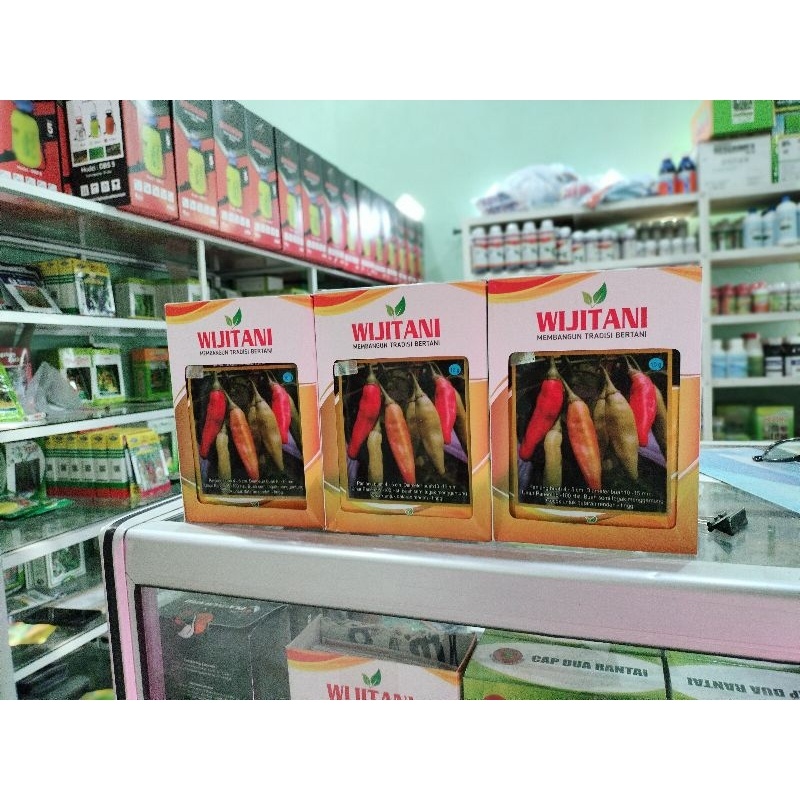 Benih cabe KALIBER 10 gram benih cabai unggul kaliber dari wiji tani