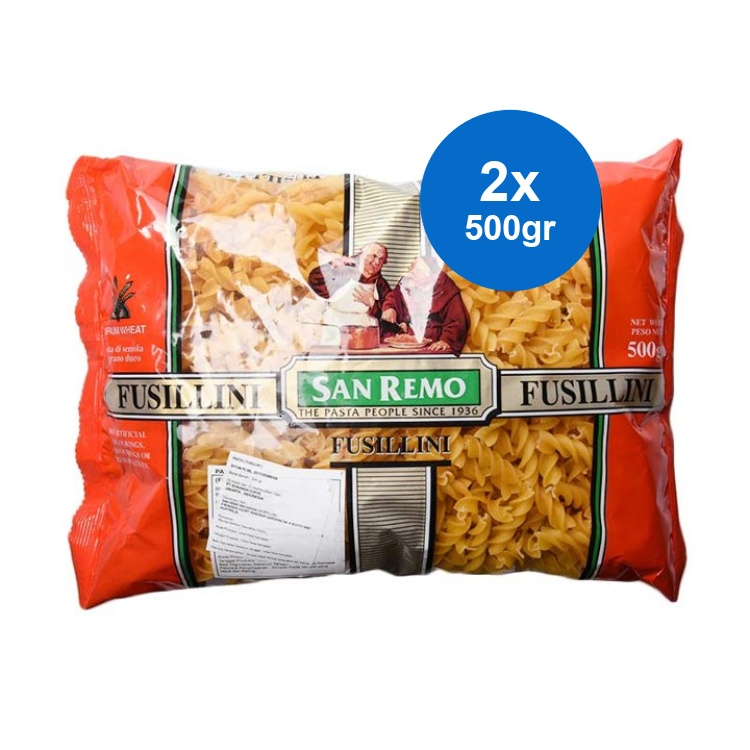 

San Remo Pasta Fusillini 2 x 500 gr