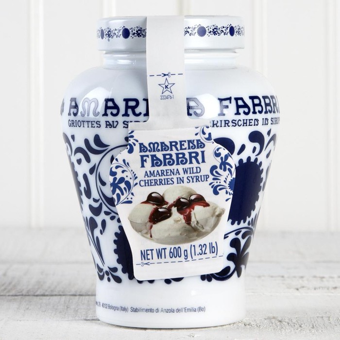 

Promo Termurah [ Best Seller ] Amarena Fabbri Cherry cherries 600gr Buah Ceri Sirup Gula syrup - Jar