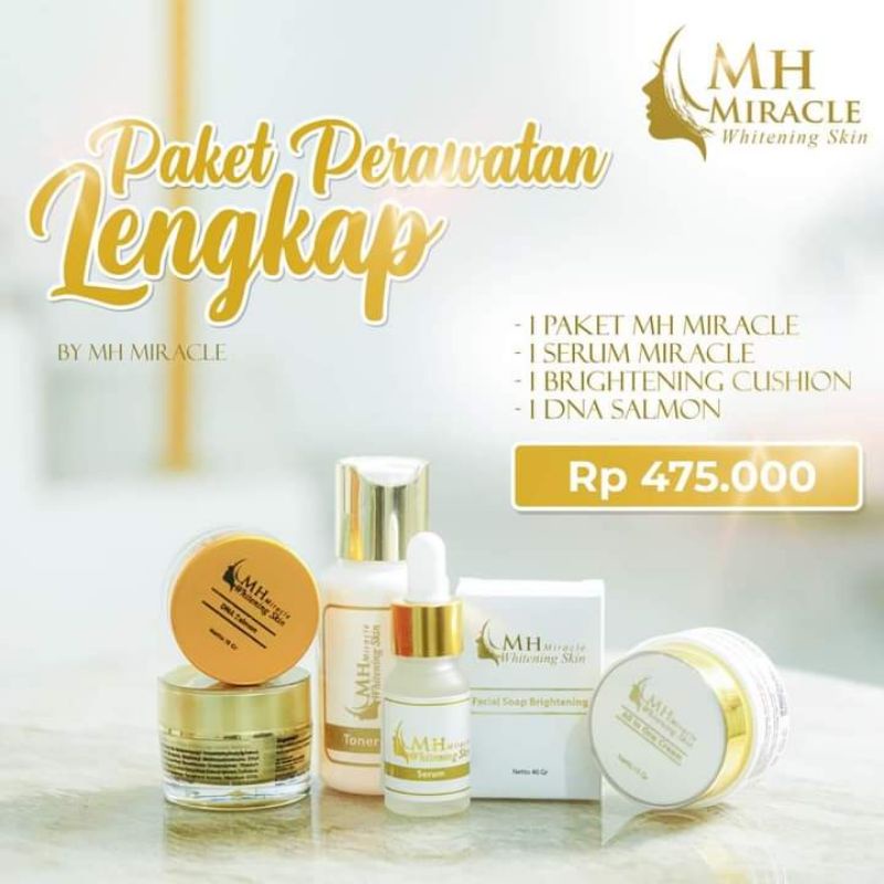cod Paket Lengkap Mh Miracle Whitening Skin hrg promo murah (gratis ongkir bisa cod)