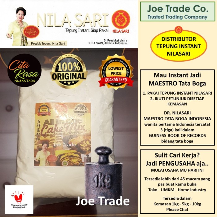 

New Produk All In One Cake Tepung Premix 1kg