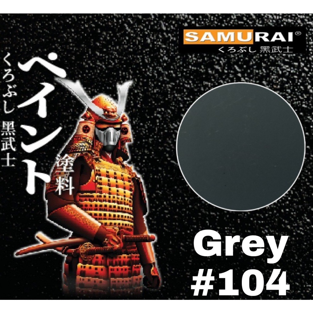 

GROSIR. Grey 104 / warna abu-abu / pilok samurai / samurai paint