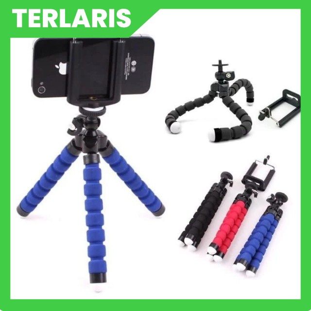 WALUH SHOP Tripod Spider - Tripod HP Murah -Tripod Mini HP- Tripod Gorila Mini Termurah,Murah,Terlar
