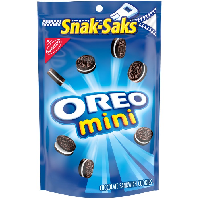 

Oreo Mini Chocolate Sandwich Cookies, Snack Pack [226 gr]