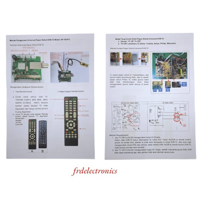 Tuner DIGITAL Tv Tabung