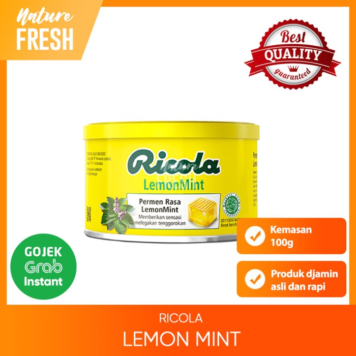 

✨PROMO✨ -Ricola Permen Swiss Herb Candy Kemasan Kaleng - Swiss