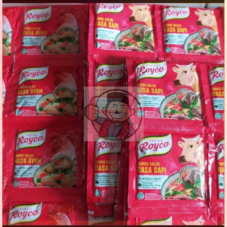 

ROYCO SAPI DAN AYAM RENCENG ISI 12 SACHET 8gr