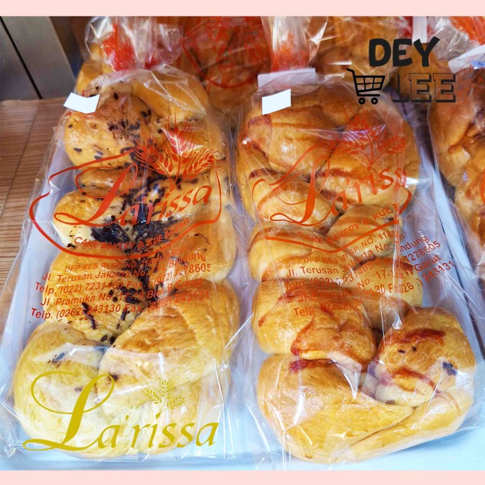 

LARISSA Roti Kepang Jumbo Aneka Rasa Bandung