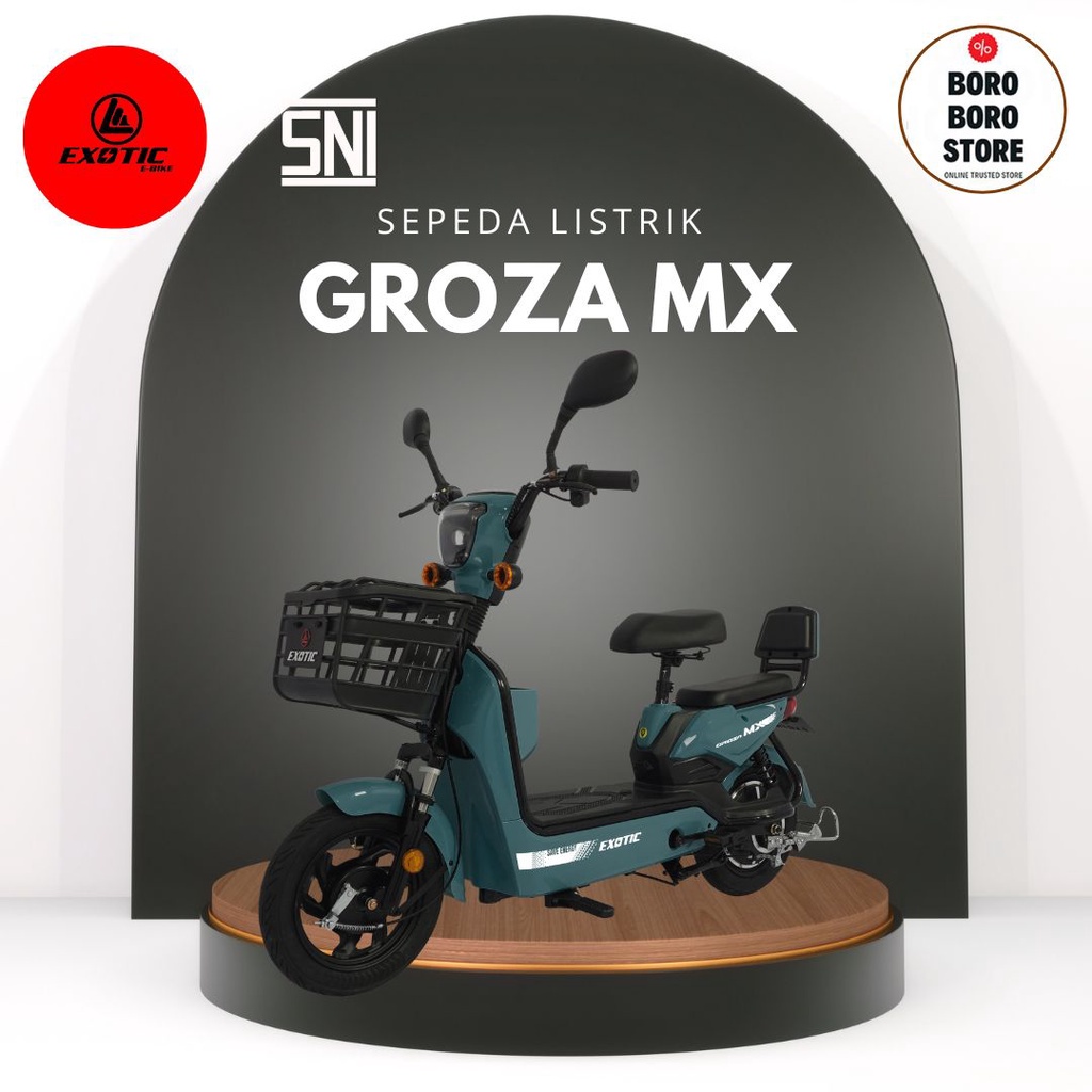 SEPEDA LISTRIK GROZA MX PACIFIC EXOTIC