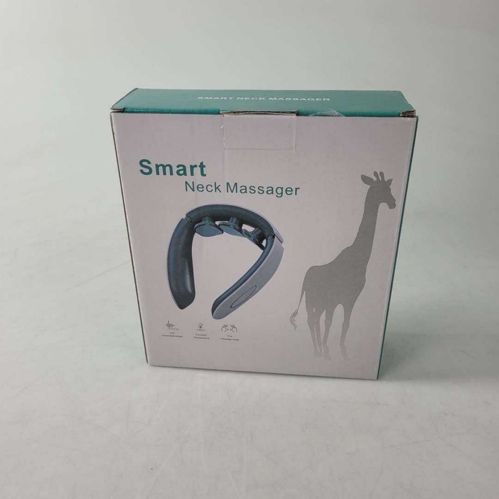 Alat Pijat Leher Neck Massager 3 Head Rechargable with Heating - 200301