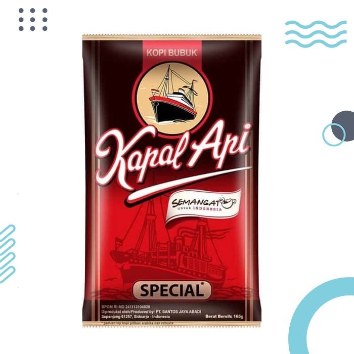 

NXH867 Kopi Kapal Api 165 gr 1 Dus isi 20
