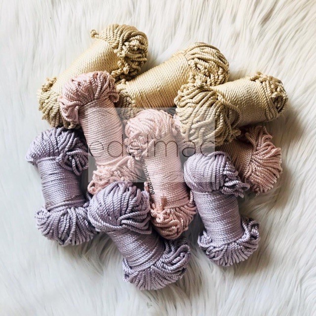 Tali | Benang Polyester edelmac Macrame Part II - Purple