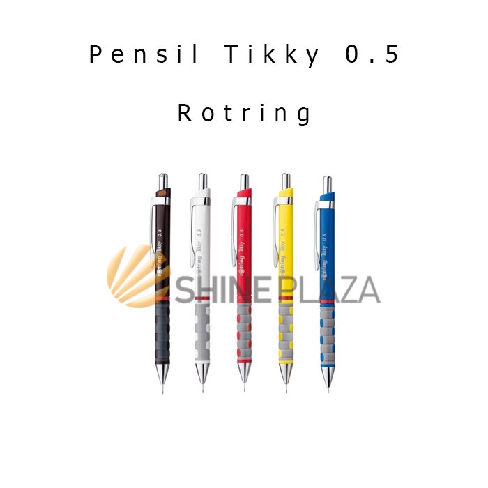 

Pensil Mekanik Rotring Tikky 0.5 - Rotring Tikky Mechanical Pencil 0.5 - Burgundy