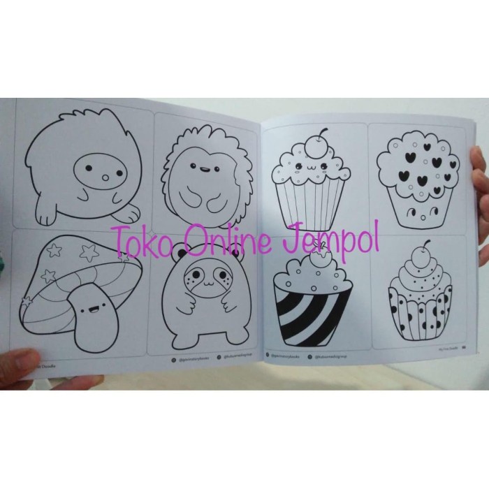 

My First Doodle 731364 Mewarnai Color Therapy Book colour ATK0912DB