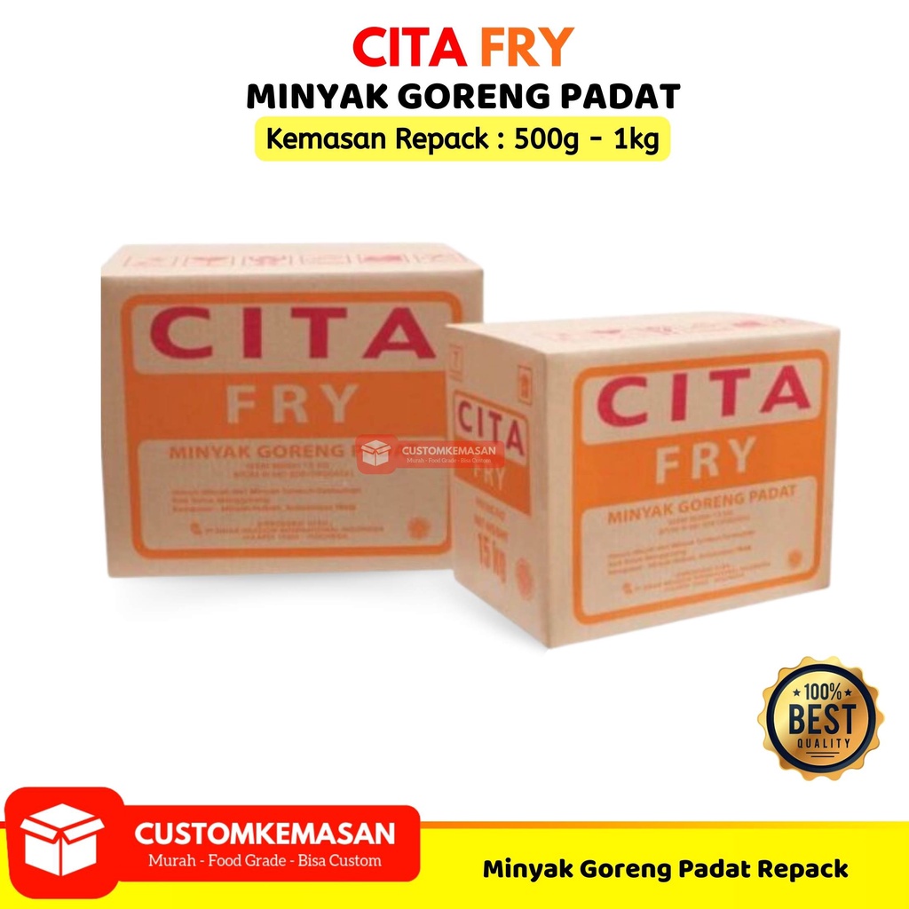 

Minyak Padat Cita FRY / Minyak Padat Repack / Minyak Repack Padat