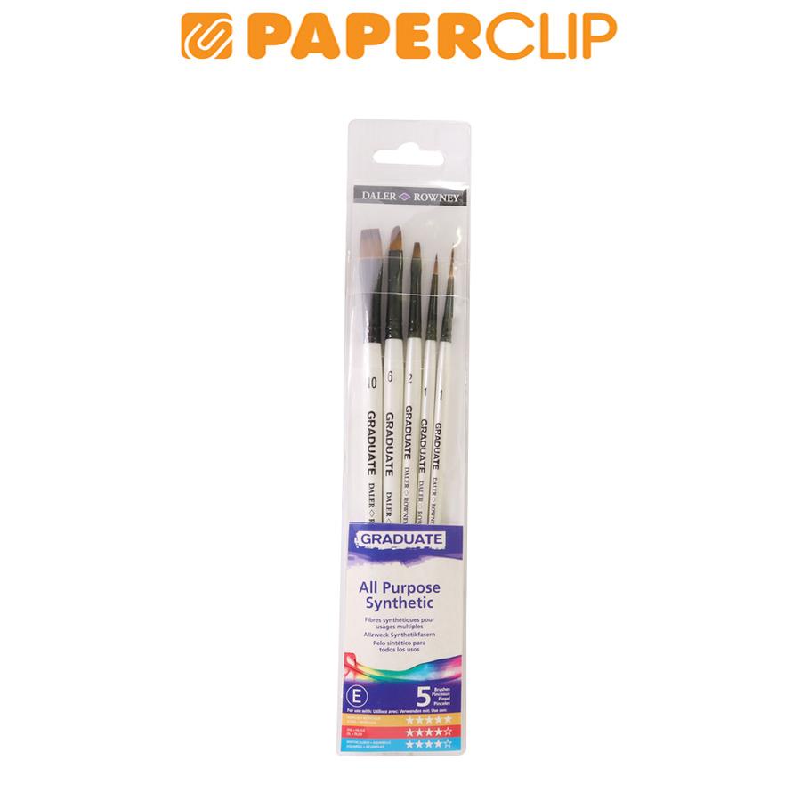 

KUAS LUKIS / BRUSH GRADUATE SYNTHETIC CLASSIC 212550001 SET 5