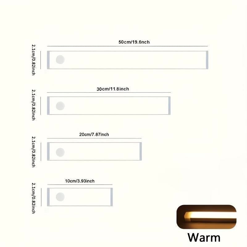 cuci gudang cuci gudang lampu sensor gerak magnetic motion sensor lampu stick panjang led/lampu
