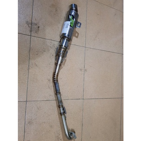 Ready knalpot supra x125 jrm 130cc stenlis Original
