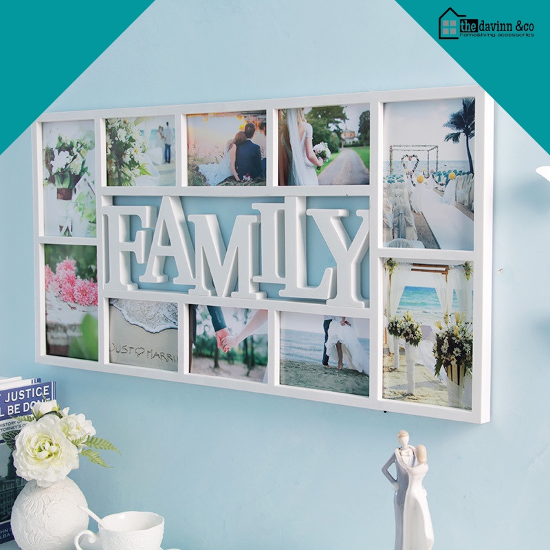 Bingkai Foto Tempel Dinding Tanpa Paku Aesthetic Fancy Frame Pigura Photo Besar Tempat Pajanngan Pot