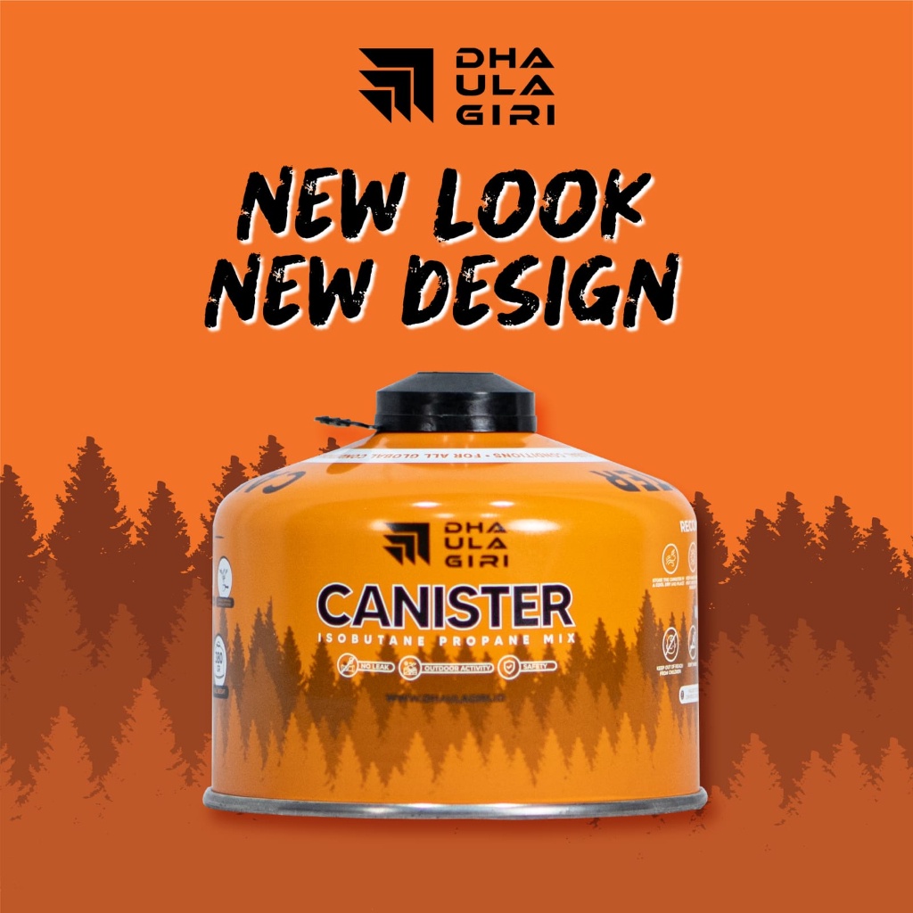 Tabung gas Kosong Canister Dhaulagiri 220 Gram - Canister dhaulagiri outdoor