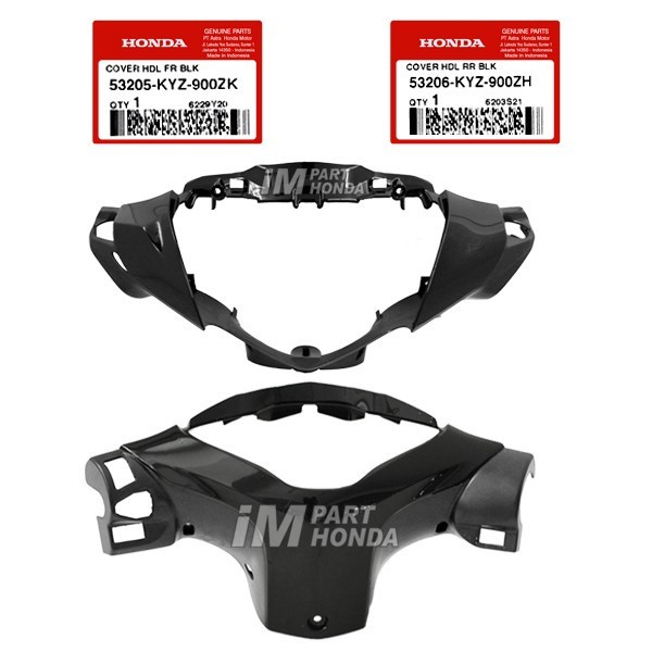 53205-KYZ-900ZK 53206-KYZ-900ZH Batok Lampu Depan Supra X 125 Helm in