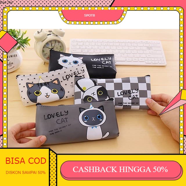 

TP007 Tempat Pensil Lucu Cute Cat