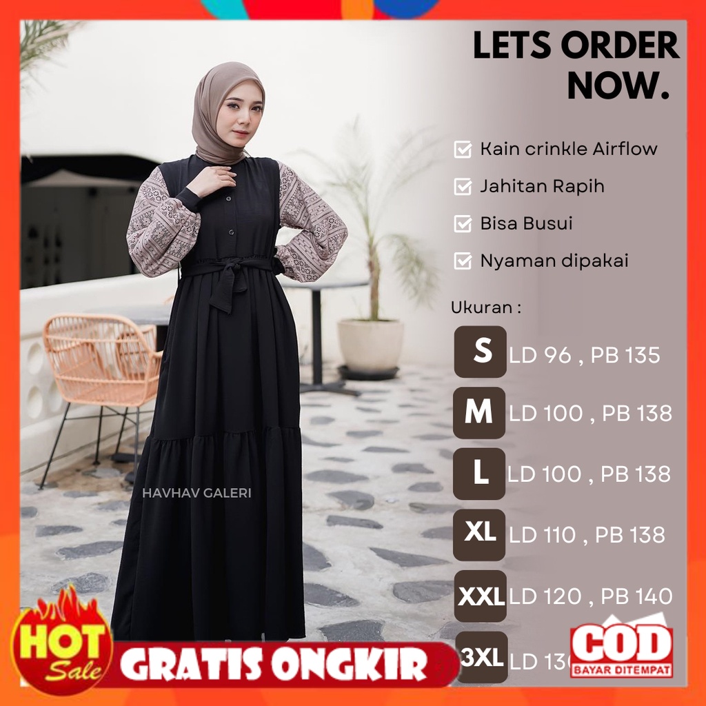 KAIN ADEM HALUS TEBAL / Gamis Cringkle Remaja Terbaru 2023 Gamis Wanita Kekinian Busui Ukuran Jumbo 