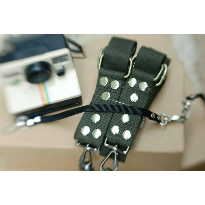 

Double Strap termasuk pengait di kamera R3 dan safety strap