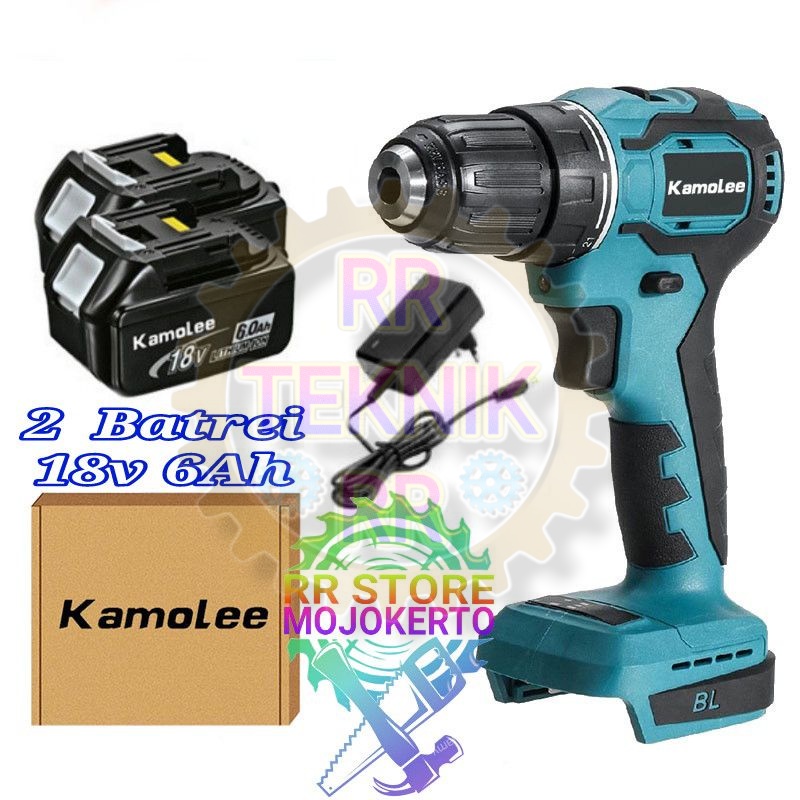 BOR KAMOLEE 10MM BRUSHLESS TANPA CARBON