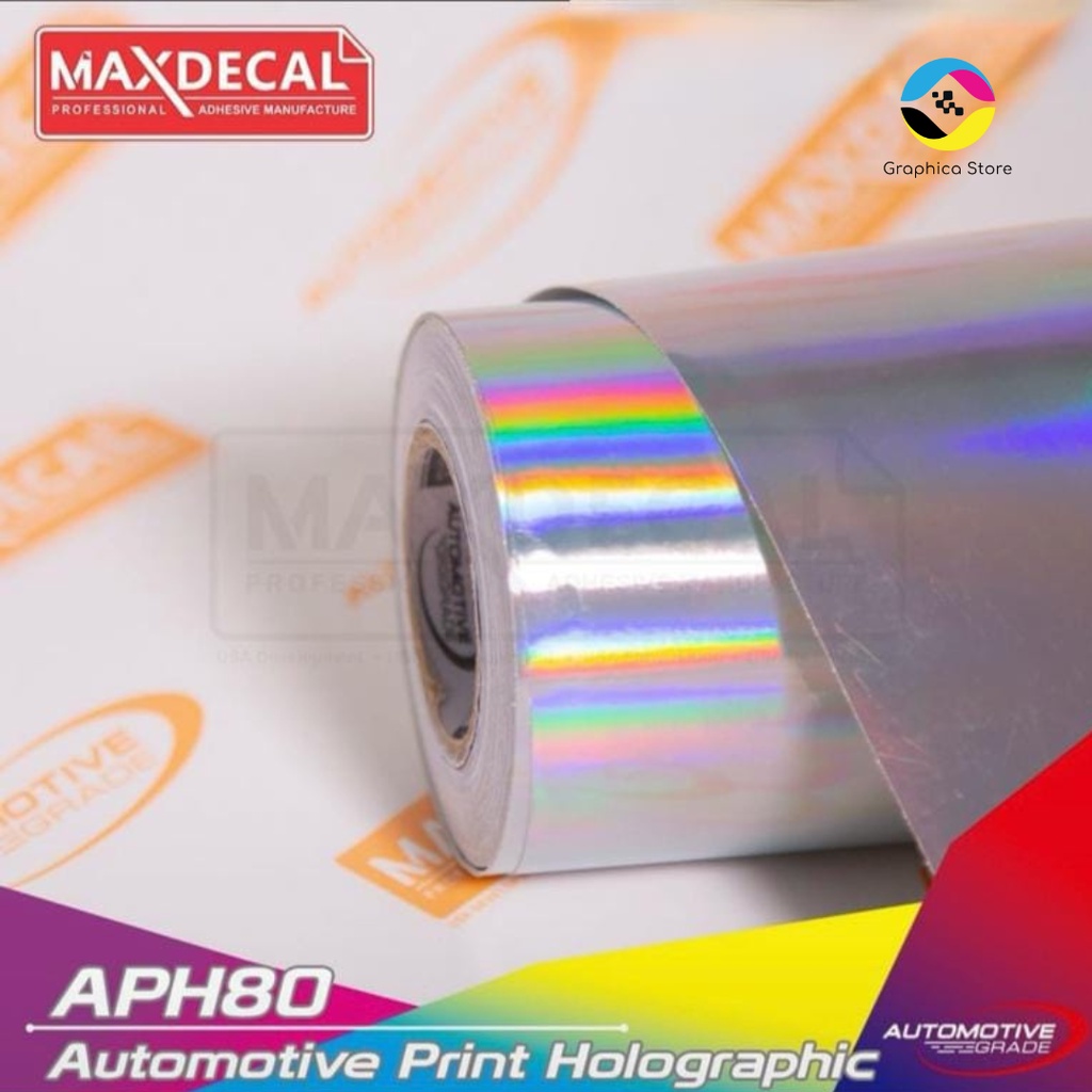 

MAX DECAL AUTOMOTIVE PRINT HOLOGRAPHIC VINYL 127 x 50 M | Vinyl Hologram Roll