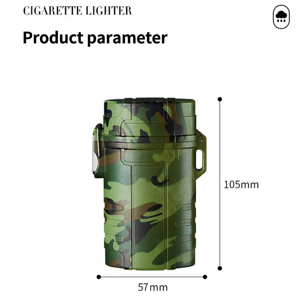 Focus Kotak 20 Slot Cigarette Case with Lighter