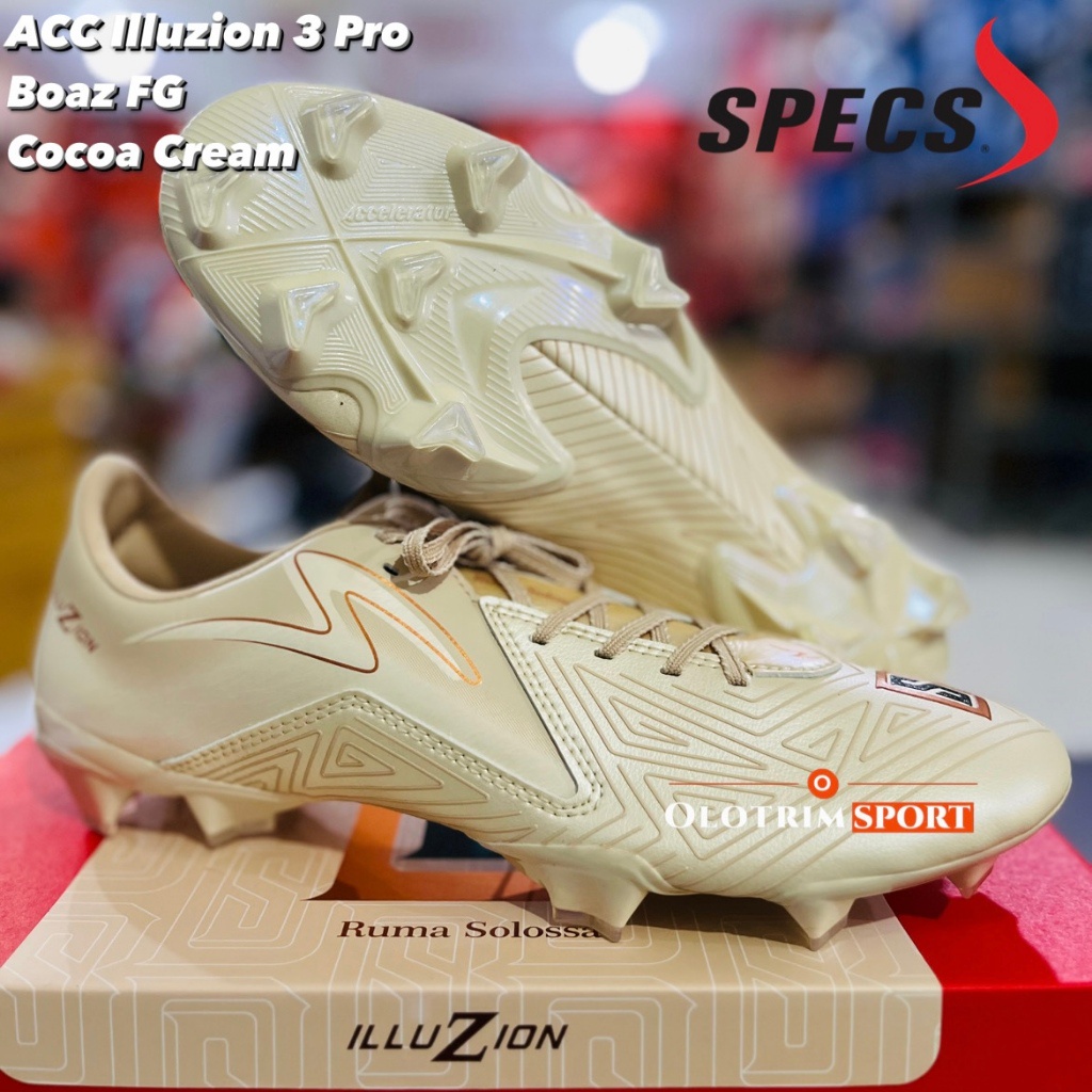 Sepatu Bola Sepak Bola Specs ACCELERATOR ILLUZION 3 PRO BOAZ FG Original