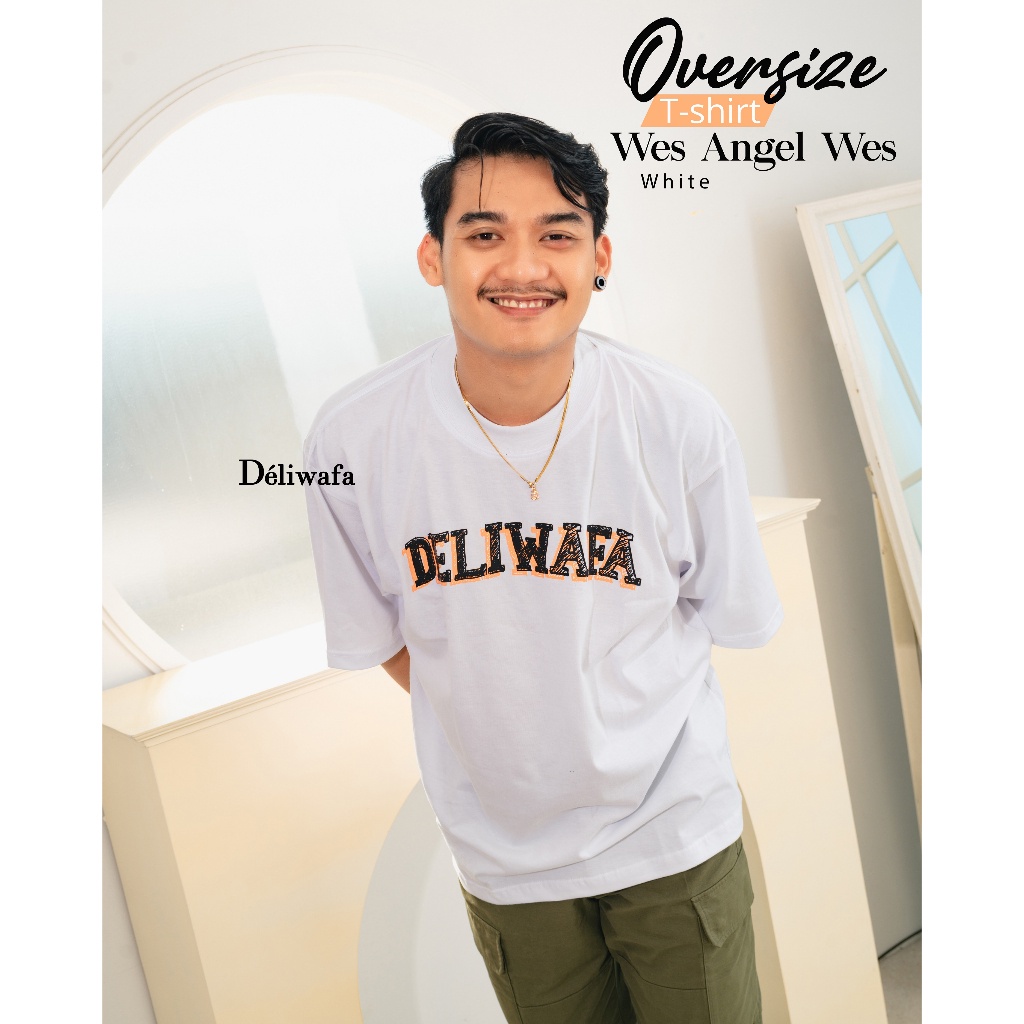 Special offer Popular Original Deliwafa  - Oversize Unisex T-Shirt Wes Angel Wes T-shirt Special off