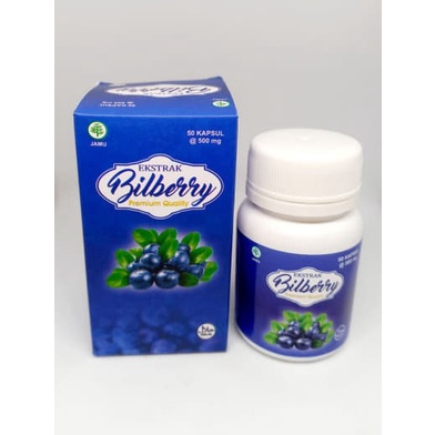 

EKSTRAK Bilberry Premium Quality Isi 50 KAPSUL