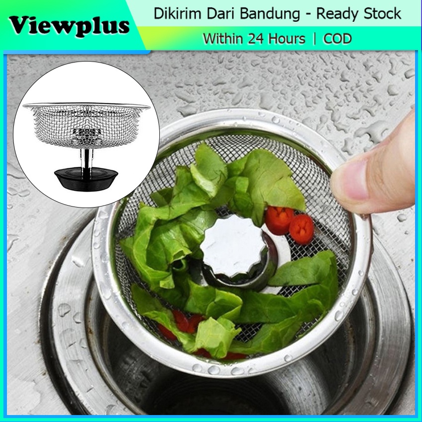 Saringan Bak Cuci Piring Stainless Anti Mampet / Keranjang Saringan Afur Bak Cuci Piring Wastafel St